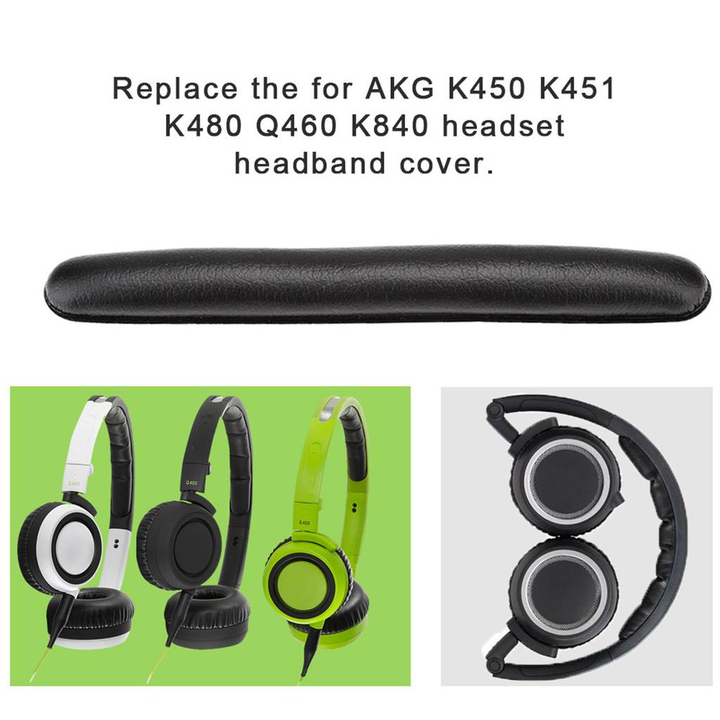Headset Headband Cushion Pad Replacement Cover for AKG K450 K451 K480 Q460 K840