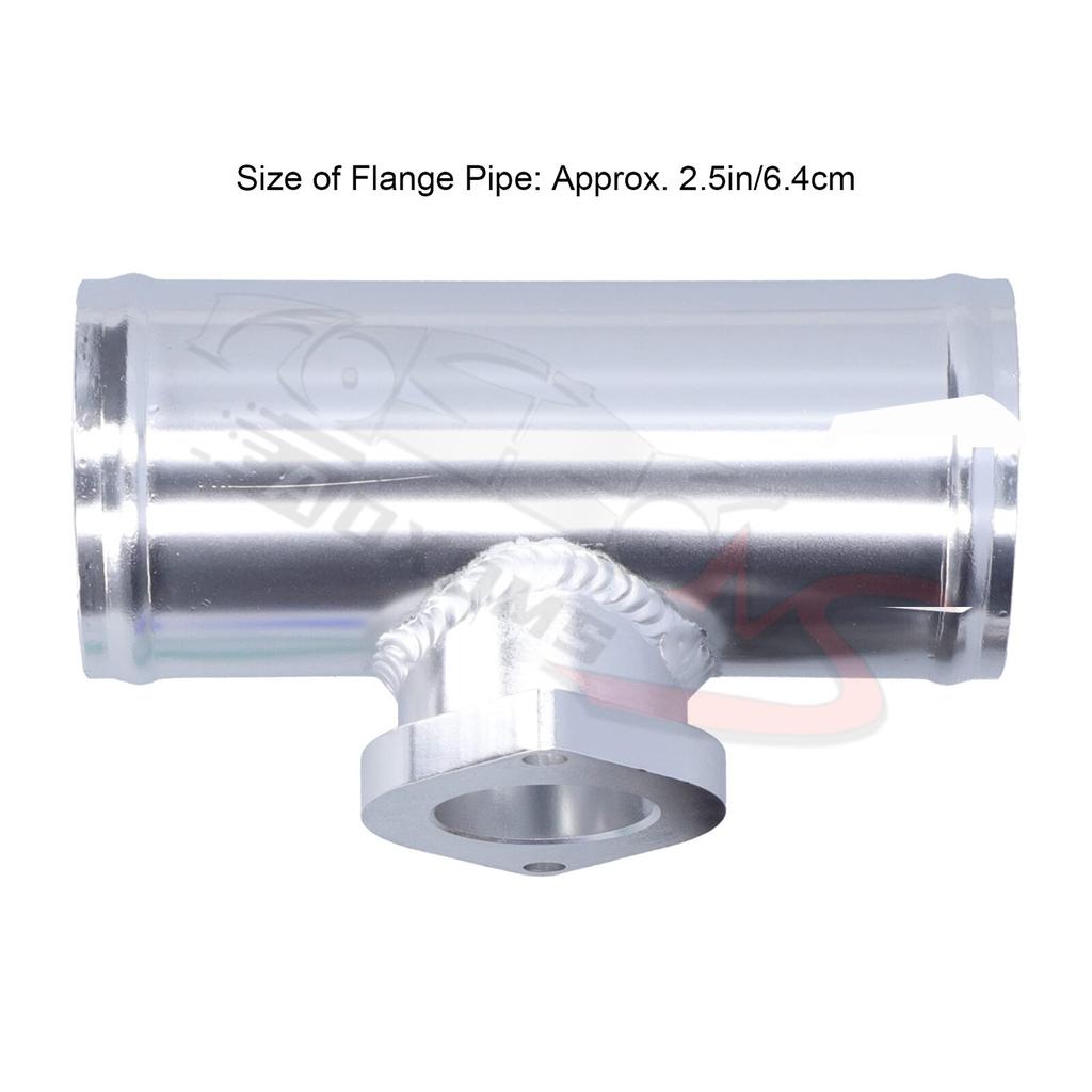 2.5" 63mm Turbo Adapter Aluminum Flange Pipe BOV Blow Off Valve For GD-RS FV RZ