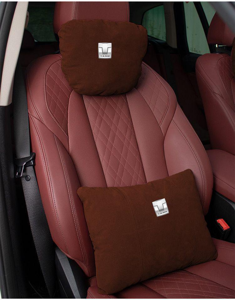 Car Headrest Lumbar & Neck Support Pillow for Tank 300/400/500 & Maybach Seats