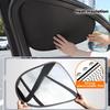 2pcs Car Front Seat Sunshades – Electrostatic Film, Heat Insulation, Traceless, Clear View