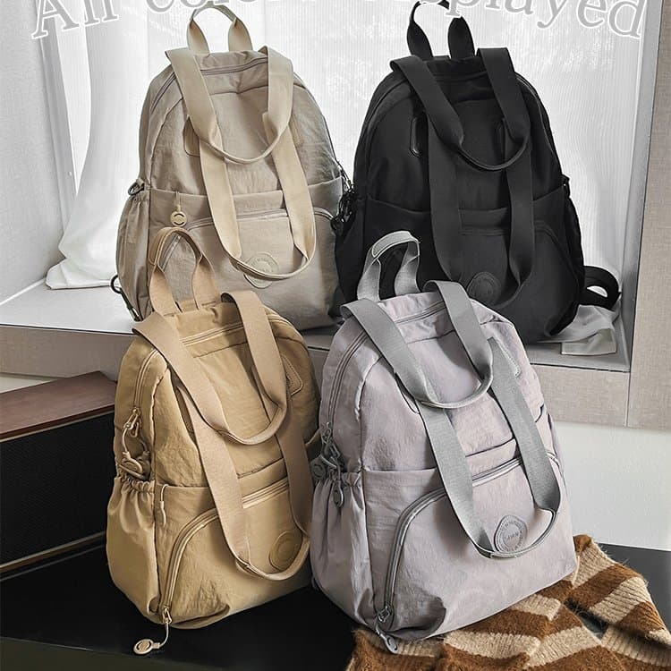Zaino anti-schizzo in nylon zaino a tracolla da donna