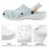 Cute Printed EVA Clogs Adult Unisex Lightweight Breathable Slip On Casual Shoes Soft Sole Summer Sandals Daily Comfort Wear
