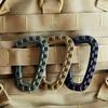 1Pc Durable Backpack Buckles, Carabiner Plastic Hooks, D Shape EDC Gear for Outdoor Camping