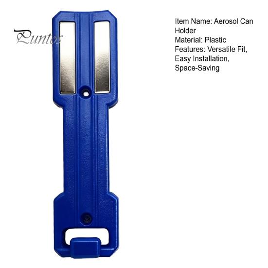 Slim Vertical Spray Can Holder Magnetic Aerosol Garage Wall Mounted Organizer Holds Various Metal Bottles And Cans to Prevent Slipping Shaking