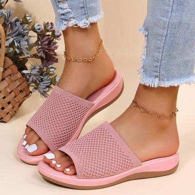 Módne Topánky Sandále Dámske Letné Dámske Topánky Párty Chôdzové Topánky Slip-On Dámske Topánky Šľapky Dámske Papuče Otvorená Špička Dámska Obuv