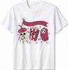 2026 Cute Horror Movie Snack Cartoon Crew Neck Tshirt Vintage Food Character Graphic Casual Short Sleeve Top Unisex Unisex