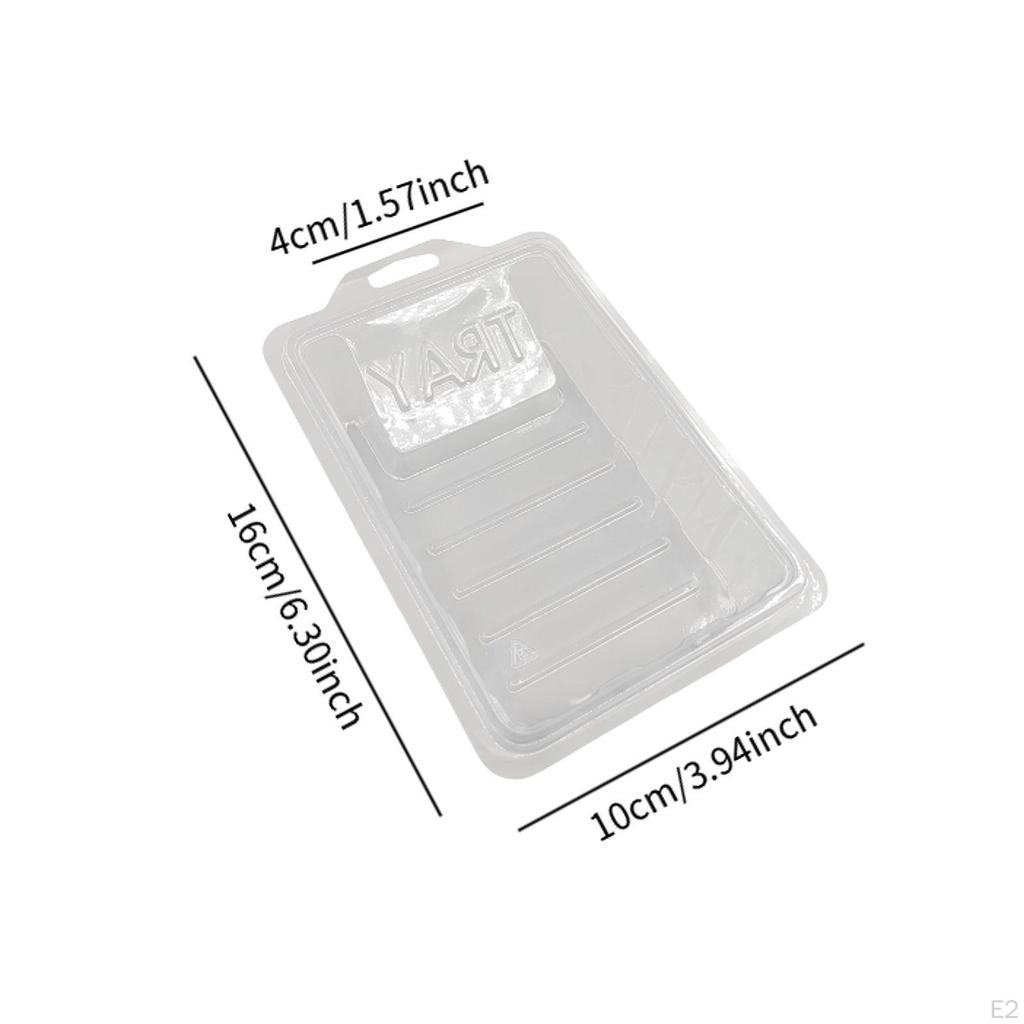 Disposable Paint Trays Household Home Painting Supplies Clear Container