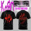 Unisex Korn Eu Uk Tour 2026 Tshirt Double Sided Graphic Numetal Band Oversized Streetwear Short Sleeve Tee