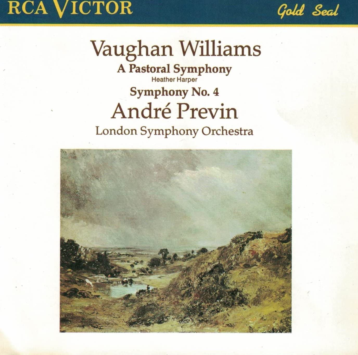

CD VAUGHAN-WILLIAMS - Syms. 3 & 4: Previn / Lso 67802RG US Classical Used