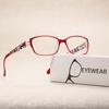 Square Frame HD Reading Glasses for Women - Ultra-Light, Spring Hinges, Ideal for Middle-Aged & Elderly, Standard PD