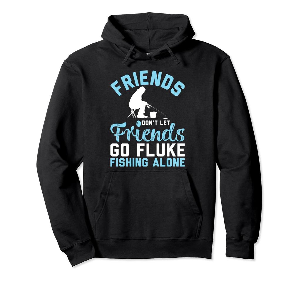 Men's Fluke Fishing Supplies Fishing Lures and Rods Fluke Fisherman's Hoodie
