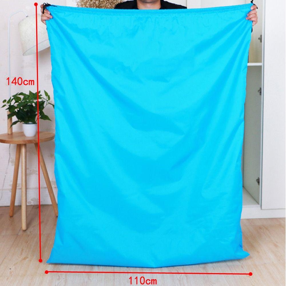 Portable Waterproof Drawstring Sack Large Capacity Super Large Clothes Storage Bag Reusable Oxford Cloth Dust Bag