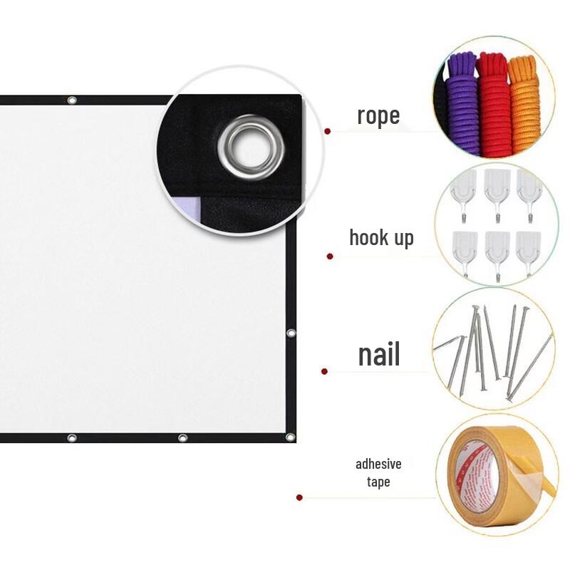 SMVP Portable Outdoor Camping Projector Screen