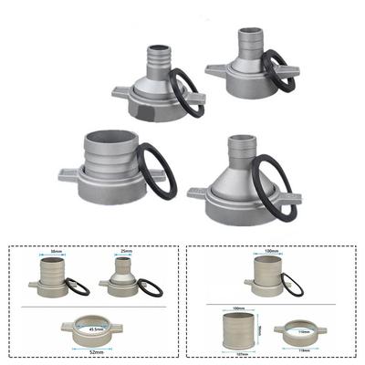 Raccordo in alluminio per pompa dell'acqua progettato per un collegamento efficace con guarnizione