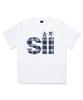 PAGESIISII Eye Point Print Oversized Short Sleeve T-Shirt [18 Colors] (B Type)