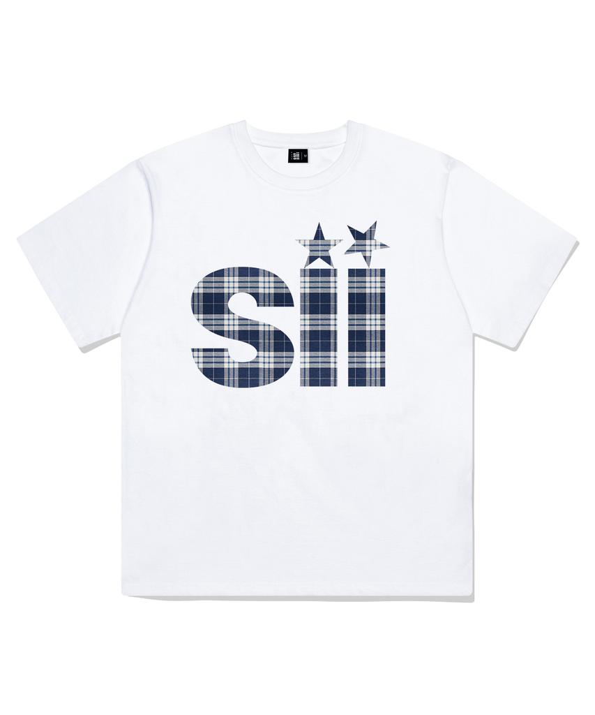 PAGESIISII Eye Point Print Oversized Short Sleeve T-Shirt [18 Colors] (B Type)