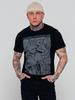 T-Shirt Nostradamus Black Cotton