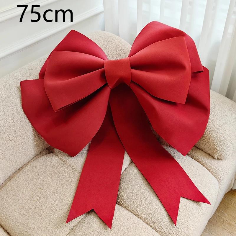New 30/50/75cm Christmas Giant Bow Large Multi-scene Bow Knot Kit Handmade DIY Material Christmas DIY Decor Festivity Decor