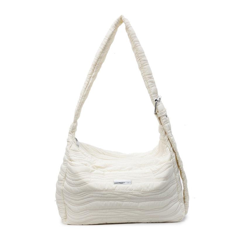 Casual large-capacity cloth bag women's new versatile underarm bag shoulder bag commuter messenger bag bag bag