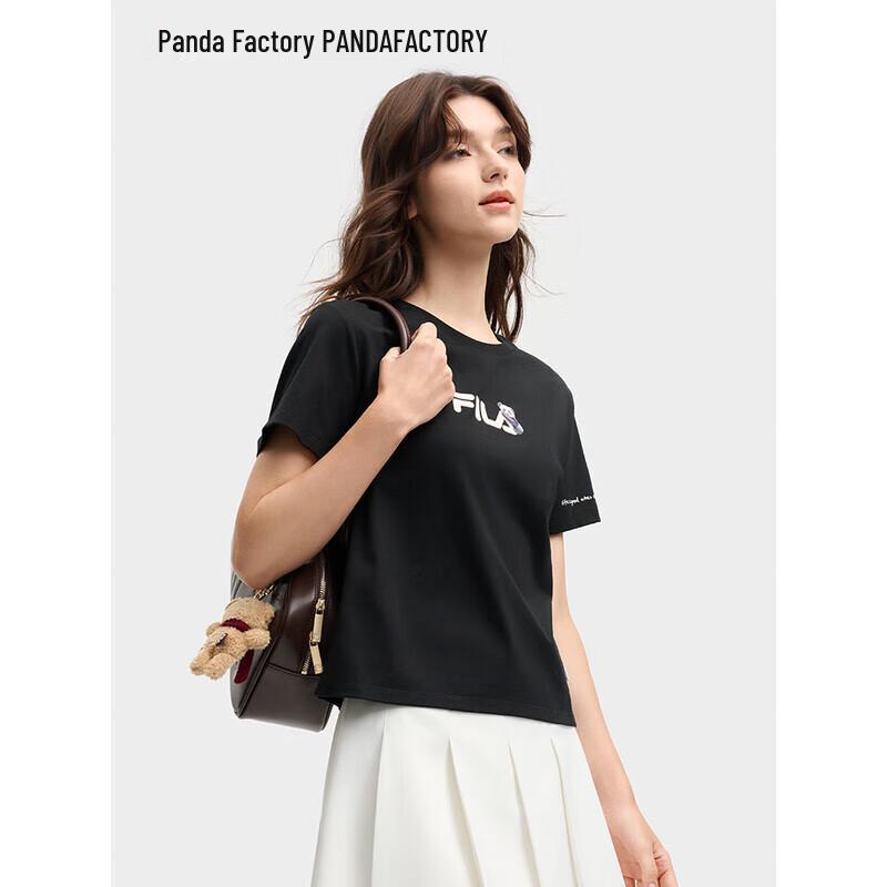 

Женская футболка FILA с коротким рукавом Панда XS
