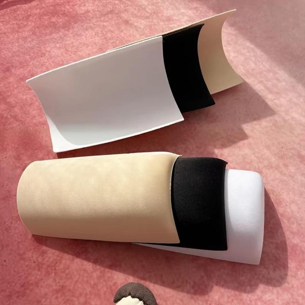 1 Pair Extra Wide Shoulder Pads Invisible Thick Shoulder Shaping Seamless Replacement Sponge Suit Shoulder Pad