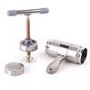 Stainless Steel Manual Noodle Maker Hand Press Pasta Machine For Home Kitchen DIY Fresh Noodle Tool With 2 Or 5 Dies