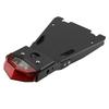 Motorcycle Tail Mount License Plate Rear Lamp Taillight Bracket for 14 18 BMW R Nine T Red