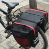 Bicycle Rear Rack Bag With Multiple Pockets For Mountain Bike Commuting And Outdoor Cycling