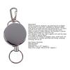 Retractable Steel Wire Keychain Return Clip Key Ring Holder Camping Travel Tool