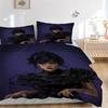 3pcs Wednesday Bedding Set. Soft and Comfortable with No Core Included (1x Duvet Cover + 2x Pillow Covers) yy251009167