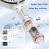 Five-Speed Large Panel Handheld Shower Head with Hose