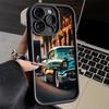 Phone Case for iPhone 17 Air 16E 15 16 Pro Max Classic Vintage Retro Car Cover 14 Plus 13 12 Mini Soft Shell Silicone Fundas