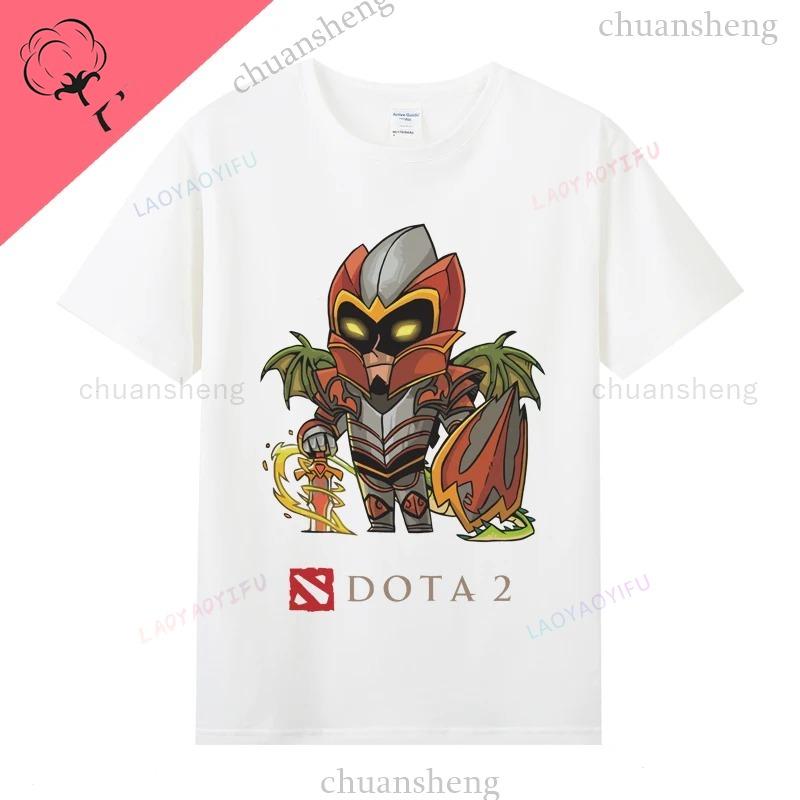 T-shirts Dota 2 T-shirt Imprimé Héros de Jeu Haut Fiend de l'Ombre Pudge Hache Slardar Sven Roi Spectre Cent Phoenix Vêtements Unisexes