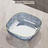 ZISIZ Silver White Fruit & Snack Plate Set
