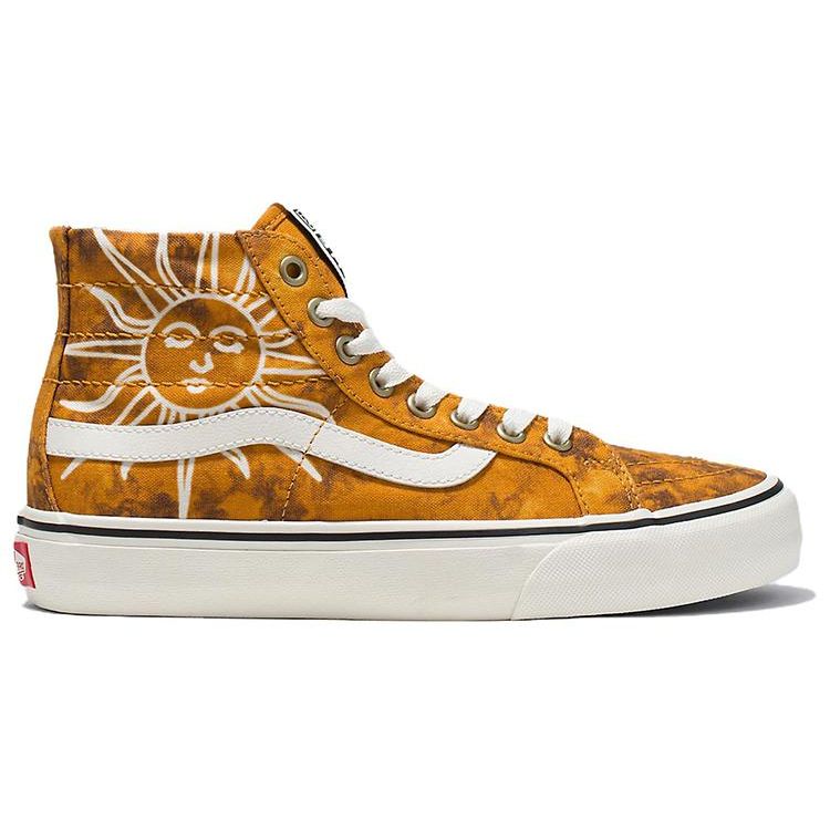 Vans Sk8 38 Tie-Dye Decon Vr3 Sf High-Top Skate Shoes Unisex Sneakers Brown White VN0A4BX651X