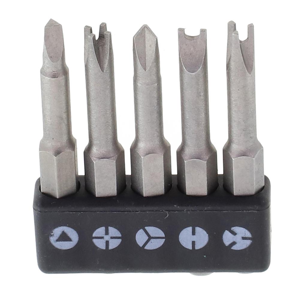 Triangle Screwdriver Multi-bit Set Triangle Head Y Head Three-point Four-point Chrome Vanadium Screwdriver Set