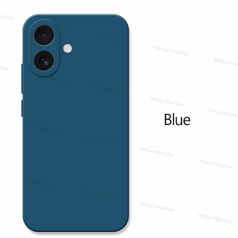 

For iPhone 17 Case For Apple iPhone 17 Air 17 Pro Max Cover Bumper TPU Shockproof Liquid Silicone Protective Phone Cover iPhone17