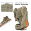 Winter New Leather Men's Hiking Shoes Anti Slip and Warm Snow Boots Outdoor Waterproof Hiking Boots