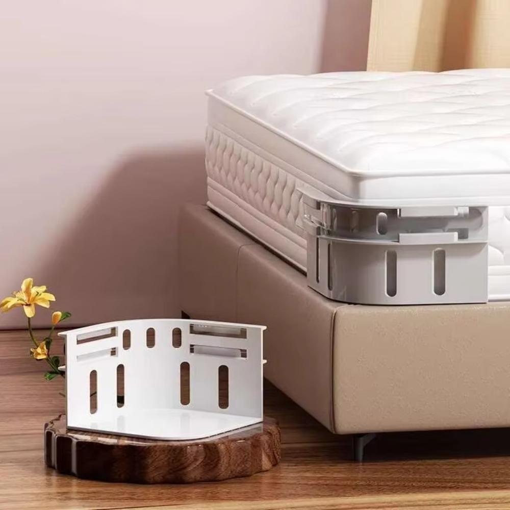 4PCS Neat Sheets Invisible Bed Sheet Holder Clips No Slip NeedleFree Grippers Secure Safe Bedding Anti-Shift Fasteners Home Crib