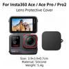 For Insta360 Ace Pro2 Action Camera Lens Protective Cover Camera Lens Cap Dust-proof Cover For Insta360 Ace / Ace Pro