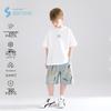 Mucmukn Boys' Cooling Foam Print Short Sleeve T-Shirt