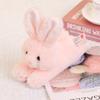 Creative Stuffed Animals Raccoon Fox Husky Cat Monkey Papa Circle Toy Wrapped Around Arm Doll Toys For Kids Birthday Gift