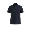 Italian Cotton Regular Fit Polo Shirt Dark Blue  Su25 