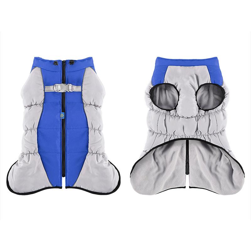 Winter Warm Pet Dog Coat Waterproof Pet Jacket for Medium Large Dogs Reflective Thickened Plush Dog Clothes Dog Accessories