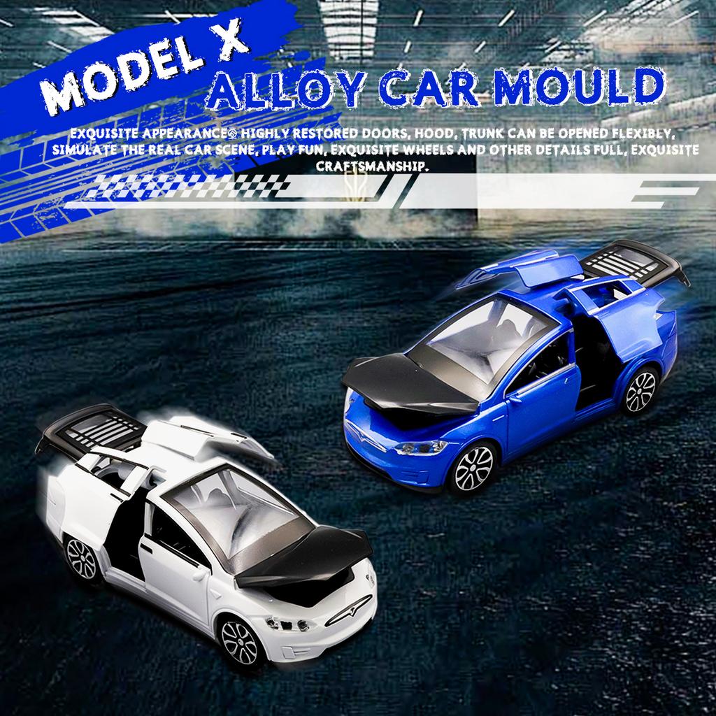 1:36 High Simulation Car Model for Tesla Alloy Car Model Diecasts Toy Vehicles Toy Cars Boy Toys Pull Back Kid Gifts