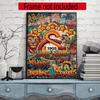 Galatasaray Personalized Text Diamond Painting Round Diamond Mosaic Rhinestones Diamond Embroidery Craft Kit Wall Decor Without Frame
