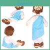 Child-friendly Jesus Plush Doll Religious Decoration For Festive Seasons