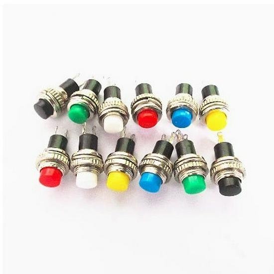 10MM Nicht-verriegelnder Selbstrückstellender Türklingel/Hupe Taster Schalter DS-316/314