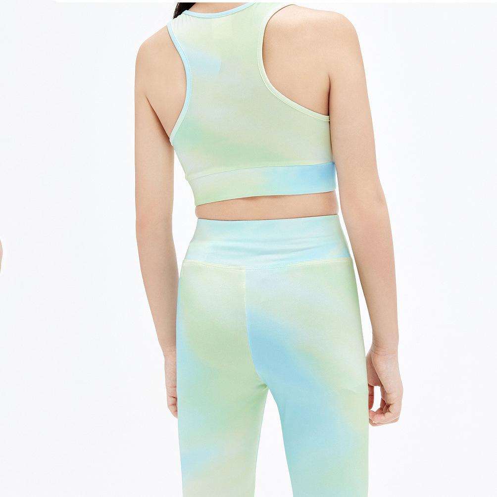 Girls' Quick-Dry Sports Yoga Suit: High Elastic, Skin-Friendly, Breathable, Perfect for Running and Fitness Training.
