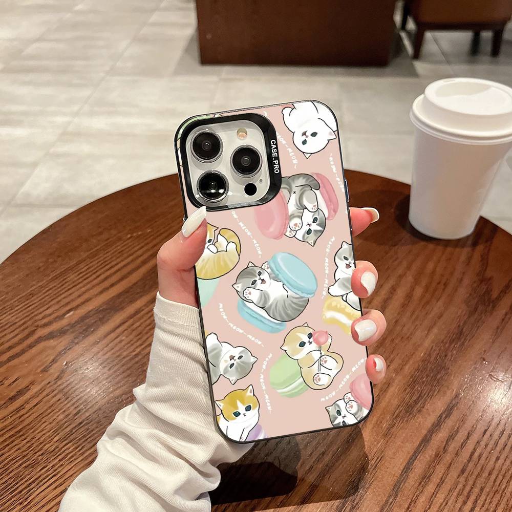 Mofusand Cat Popular Cute Phone Cases For IPhone 17 16e 15 14 13 12 11 Plus Pro Max ProMax Colorful Covers